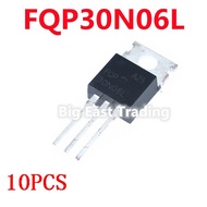 10pcs FQP30N06L  FQP 30N06L FQP30N06 transistor welding TO-220 32A 60V,guaranteed quality