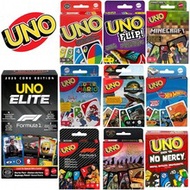 Mattel UNO F1 Card Game, Suitable For Family, Travel And Outdoor Camping, Cards Printed With F1 Raci