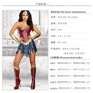 ฮาโลวีน ผู้หญิง คอสเพลย์ผู้ใหญ่ Superman Cape Thor Wonder Woman อเมริกัน Surprise กัปตันชุด Harley Q