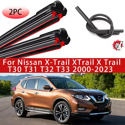 For Nissan X-Trail XTrail X Trail T30 T31 T32 T33 2000-2023 Front Windshield Wiper Blades 2PCS Winds