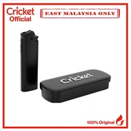 EAST MALAYSIA ONLY - Cricket Deluxe Metal Lighter - Black (Online Exclusive)