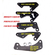 260mm disc bracket ADV 150 ADV 160 PCX 150 PCX 160 STYLO 160 VARIO 160 TYPE CBS ABS front disc brack