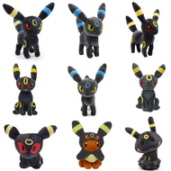 Kawaii Umbreon Pokemon อะนิเมะ Plush ของเล่น Mimikyu Eevee Cos Umbreon ตุ๊กตาสัตว์ตุ๊กตายืนนั่ง Umbr