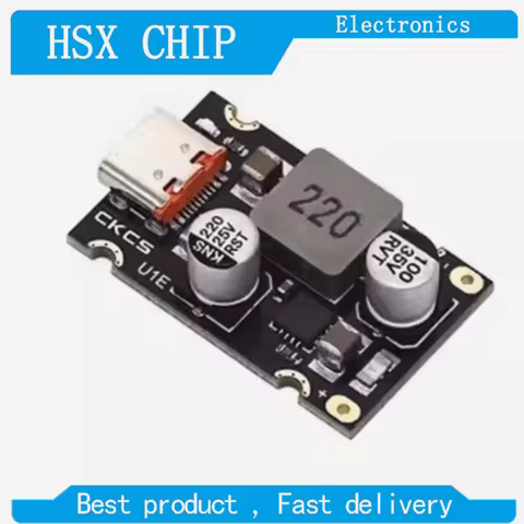 PD65W Fast Charging Module Type-C USB Interface Supports PD3.1 QC3.0 SCP PPS Fast Charger 5V 9V 12V 