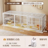 貓狗寵物圍欄 柵欄室內組合 貓籠 狗籠防越獄 適用中小型犬