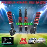 Perodua Kenari/ Kelisa (Serviceable) TEG RACING Adjustable Absorber Hi-Low Body Shift (SD /LCA TYPE)