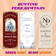 BUNTING KAHWIN | BUNTING MURAH