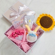 Gift Set Handmade 12 Zodiac Keychains, LADYCO Handmade Crochet Wool Keychains