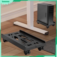 Sunnoony CPU Holder Stand PC Holder Cart Gaming Desk Accessories Mobile CPU Stand Mobile Computer To