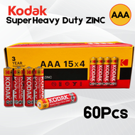 Bateri Kodak AA & AAA Tahan Lasak/Kodak Super Heavy Duty Zinc Battery AA & AAA 1.5V [1Box-60Pcs]