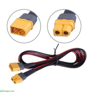 allri 1PC XT60 Male to Female Plugs Extension Cable Leads Silicone Wire 12AWG Silicone Wire for RCs 