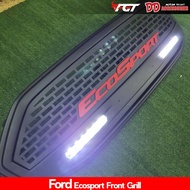 กระจังหน้า ecosport eco sport 2014 2016 2018 Ford logo แดง + ไฟ LED งานสวยมาก
