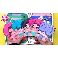 Baby Saja Boys Game kpop hunter Book / 99 nights in the forest