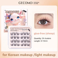 [SHIP ON 24H] GECOMO Glue-free Eyelash, Self Adhesive Eyelashes, No Glue Required Natural Eyelashes