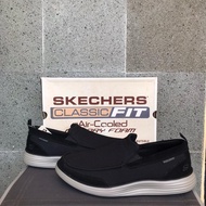 SKECHERS CLASSIC FIT WITH AIR-COOLED MEMORY FOAM STATUS 2.0-LOVANO BLK