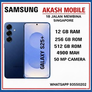 SAMSUNG GALAXY S25 PLUS 5G 512GB (12GB RAM)//256GB //LOCAL SET 1YEAR SAMSUNG WARRANTY//NAVY //ICYBLU