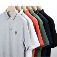 【From Perak】ProMan kolar lelaki plus size baju polo lelaki  tshirt berkolar Men's  ice silk Business