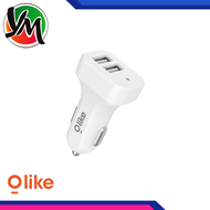 CAR CHARGER OLIKE R11 DUAL USB 3.1A LED