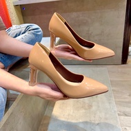 Giày Cao Gót Nữ Mũi trơn Giày búp bê mũi nhọn nữ tính cao 5p và 7p Xưởng Giày Nhà Bèo Cotron