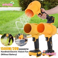 AHTY Electric Air Blower, High Speed Handheld Turbo Jet Fan, Durable Brushless Air Duster For Dewalt