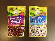 日本糖果 日系零食 正榮 葡萄乾牛奶巧克力 葡萄乾優格乳酸菌巧克力