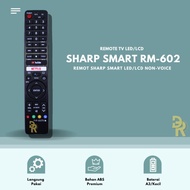 viral Remot Remote TV SHARP PHP-602TV LED AQUOS SMART TV ANDROID