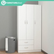 Furniture Mart EATON IRENE DOREEN 3 Door 2 Drawer Wardrobe-almari baju 3 pintu