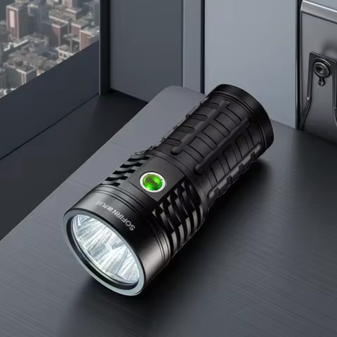 Sofirn Q8 Plus Super Powerful LED Flashlight 16000lm USB C Rechargeable 21700 Anduril 2.0 Torch XHP5