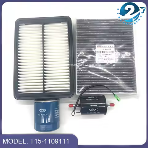Car Air Filter&Oil Filter&Carbin Filter&Fuel Filter For Chery Tiggo 4/5x 1.5T 2.0L Tiggo 7/8 1.5T 2.