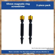[K U Y G] Screwdriver Bit Set -  Steel, 2-Piece, PH2, 1/4" Hex, Non-Slip, Ideal for DIY and Professi