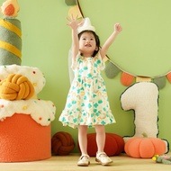 Genuine cotton baby girl dress, baby girl dress size 2-10 years old