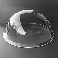 OwlCat Big Size Diameter 13.3 inch/340MM Acrylic Dome Flange Clear Plastic Hemisphere Indoor/Outdoor