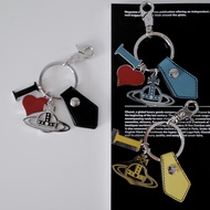 VW Planet Heart Fruit Color Keychain Car Pendant**-*