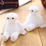 MXMUSTY Mobile Phone Holder Baymax Phone Accessories Action Figure Cartoon Anime Big White