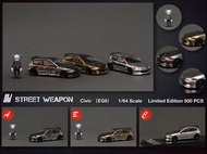 ****預訂 pre-order****   Street Weapon SW 1:64合金模型！Civic思域5代EG6