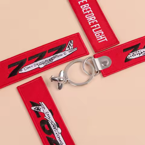 Boeing 737 747 757 767 777 787 Embroider Travel Luggage Bag Tag Best Gift for Flight Crew Aviation K