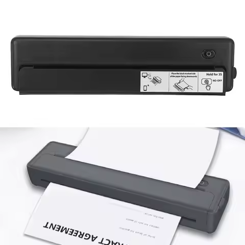 Inkless Printer 203DPI Bluethooth Thermal Printer A4 Multifunctional Portable Inkless Wireless Print