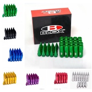 Blox 2-way rim wheel tire tyre nut tayar nut lug nut alloy racing style nut tayar sport rim