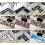 [HCM]Bộ thảm 40x60cm 40x120cm Tấm lót bếp Bắc Âu Thảm chống trượt Mat chống thấm nước và chống dầu