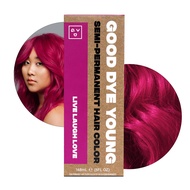 Semi-Permanent Hair Color, Vegan and Cruelty-Free Magenta Pink Hair Dye, Last up to 24 Washes, Non-D