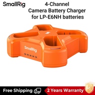 SmallRig Sạc Pin Máy Ảnh 4 Kênh Cho Pin NP-FZ100 / NP-F / LP-E6NH 4837 / 4838 / 4839