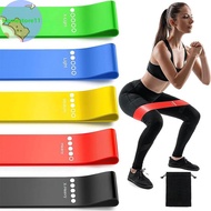 Homestore Resistance Band Exercise Workout Bands For Women And Men Stretch Bands For Booty Legs Pila