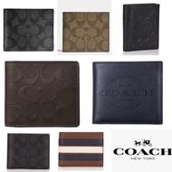 COACH Men Billfold with Id case Wallet