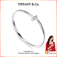 (New) Womens Fashion Bracelet s925 sterling silver T Series T1 Narrow Hinged Bracelet Valentines Day