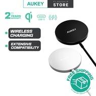 Aukey LC-A1S Snap On 15W magsafe Qi-Compatible Fast Wireless Charging USB C Wire Magsafe Compatible