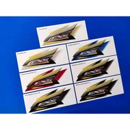 Sticker Kepak Ex5 Honda Ex5 Sayap Sticker Printed Double Layer legshield Sticker#15