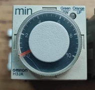 OMRON Timer หน่วงเวลา H3JA-8C 200-240VAC 1S  (มือสอง สภาพ 95%)