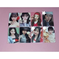 PHOTOCARD PC OFFICIAL IVE WONYOUNG REI