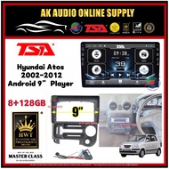 🎁Free AHD Camera🎁  8Ram + 128GB DSP 4G Carplay◾ TSA Hyundai Atos 2002 -2019  Android 9'' inch TS10 C