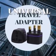 TRAVEL PLUG 3 PIN UNIVERSAL TRAVEL ADAPTER 3 PIN SOKET PERJALANAN CAJ